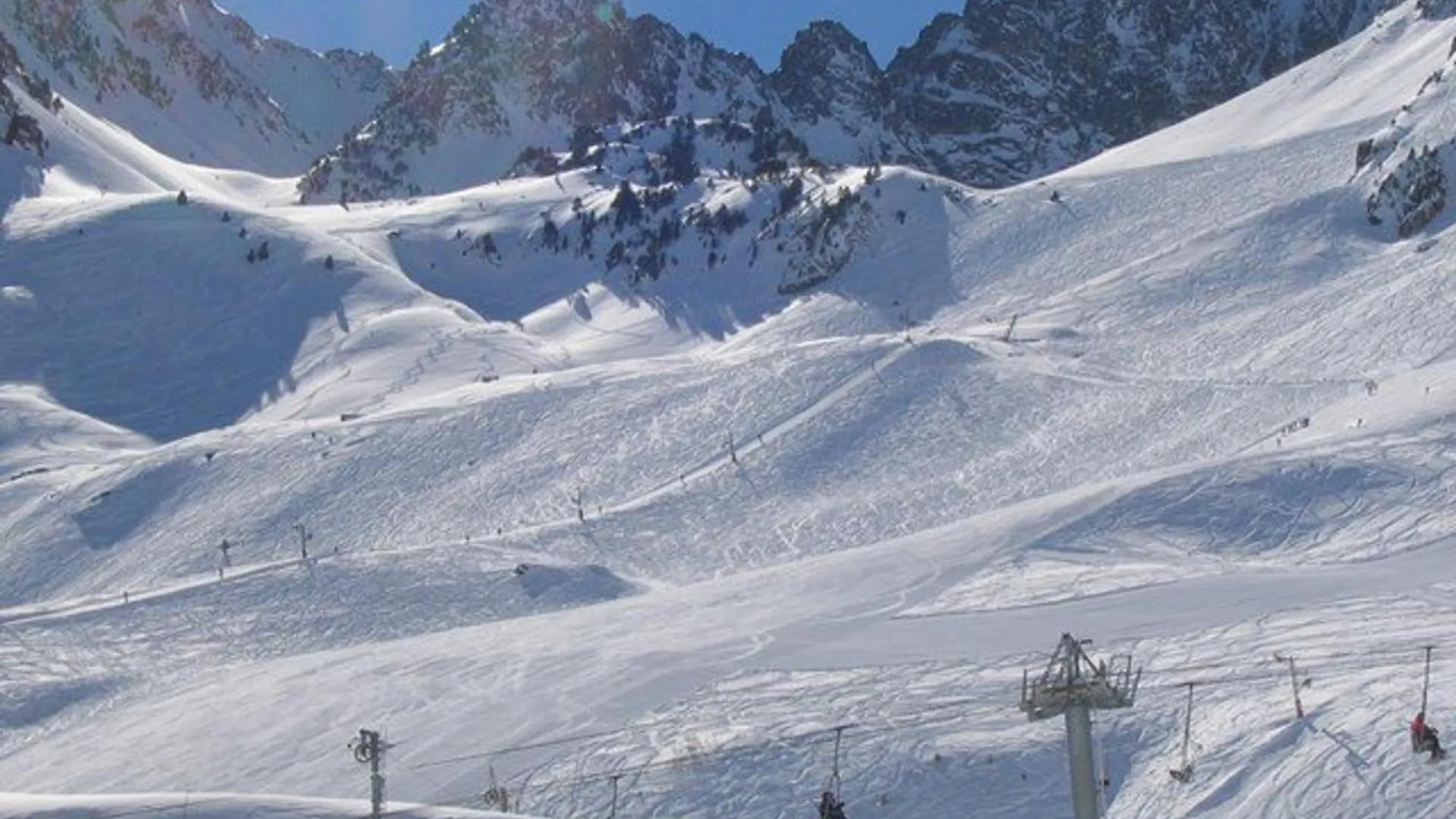 Studio 4 Pers - Balcon Sud Pieds Des Pistes - Fr-1-404-4 La Mongie Lejlighed
